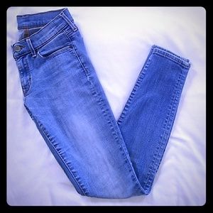 Blue Gap legging jeans, 25r
